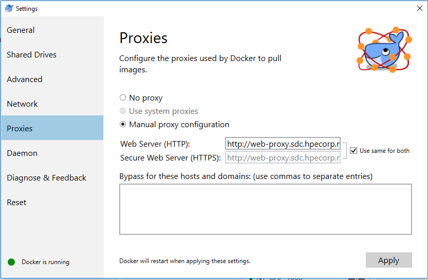 Set up Proxies